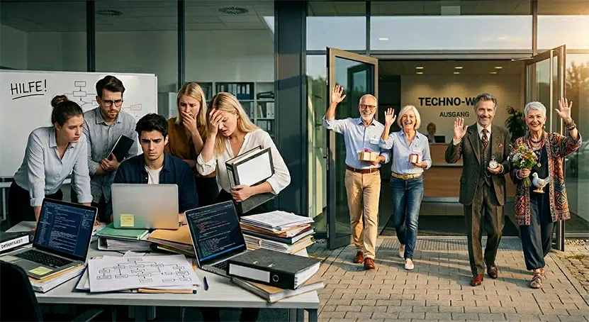 Pension Brain Drain Wissensverlust